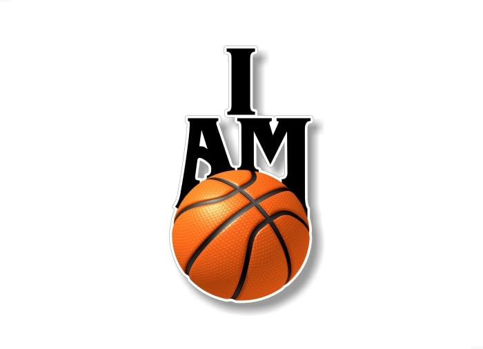 I AM Golf 7'' Decal Golfing Vital Sign Golf Ball Clubs Sports Cart SUV Minivan Truck Vinyl Sticker -Street Legal Decals