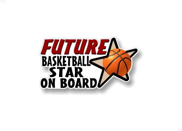 Future Sports Star On Board 7'' Vinyl Full Color Decal -Street Legal Decals