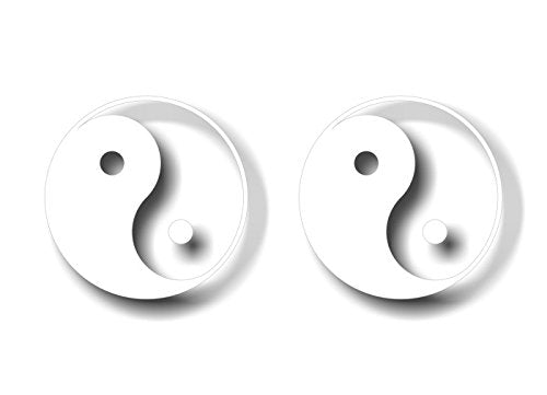 (2) Religious Symbol 4" Decals-Street Legal Decals