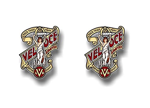 Veloce Motorcycle Vintage Vinyl Decal Velocette Bike LE M Venom Shifters Stickers -Street Legal Decals