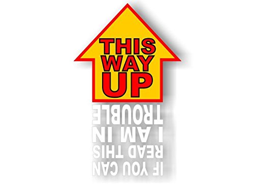 This Way Up 8" Decal-Street Legal Decals