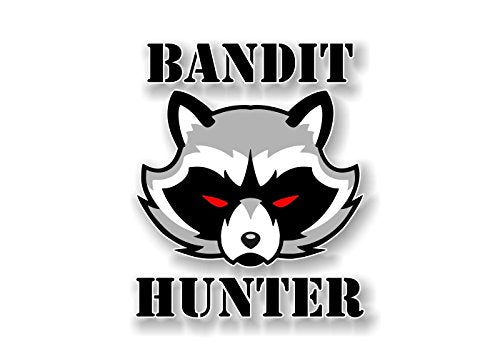 Bandit Hunter 6.5" Decal-Street Legal Decals