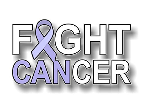 I CAN Fight Cancer 8" Decal-Street Legal Decals