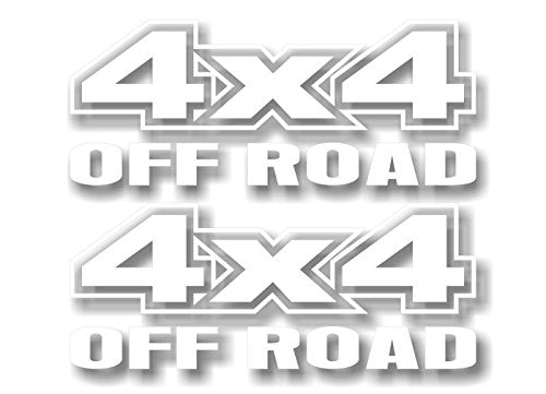 (2) 4x4 Offroad Vinyl 13" Decals-Street Legal Decals