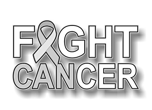 I CAN Fight Cancer 8" Decal-Street Legal Decals