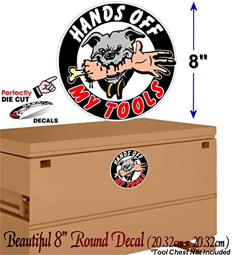 Hands Off My Tools Decals-Street Legal Decals