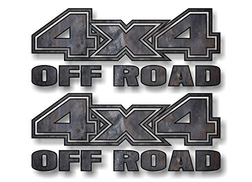 (2) 4x4 Offroad Vinyl 13" Decals-Street Legal Decals