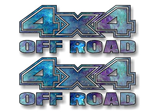 (2) 4x4 Offroad Vinyl 13" Decals-Street Legal Decals