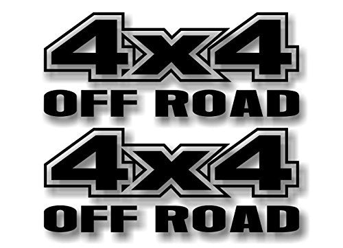 (2) 4x4 Offroad Vinyl 13" Decals-Street Legal Decals