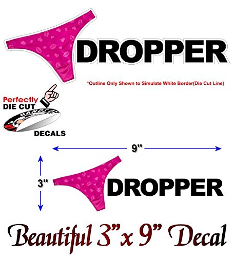 Panty Dropper (V1) 9" Decal-Street Legal Decals
