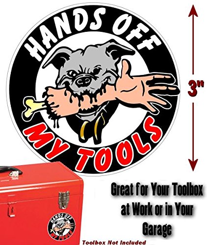 Hands Off My Tools Decals-Street Legal Decals
