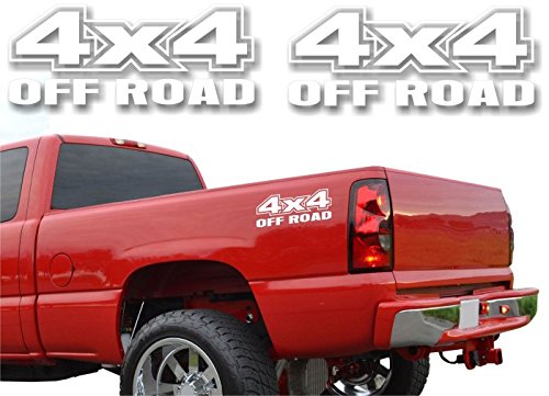 (2) 4x4 Offroad Vinyl 13" Decals-Street Legal Decals