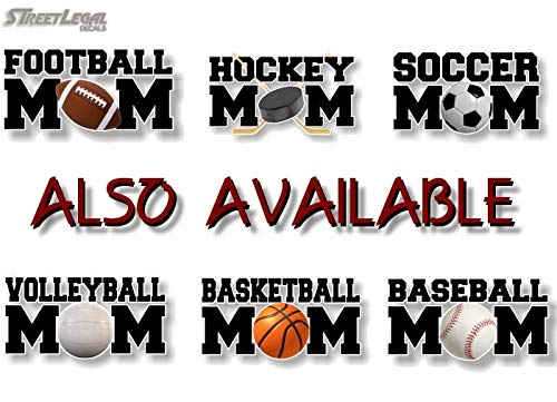 Sports Mom 9" Decal-Street Legal Decals