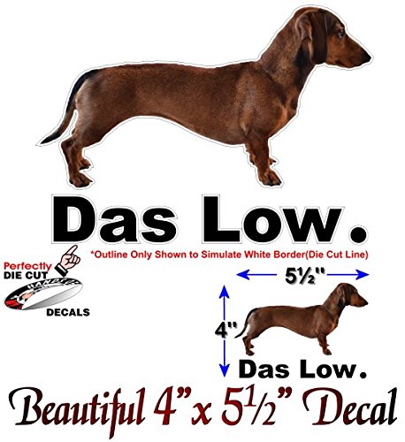 Das Low 5.5" Decal-Street Legal Decals