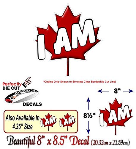 I Am Canadian Decals-Street Legal Decals