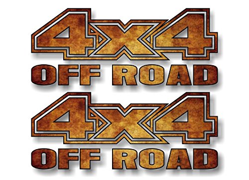 (2) 4x4 Offroad Vinyl 13" Decals-Street Legal Decals