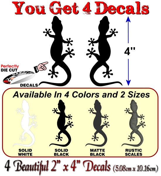 Gecko Climbing Decals -Street Legal Decals