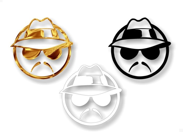 (2) Lowrider 4" Decals -Street Legal Decals