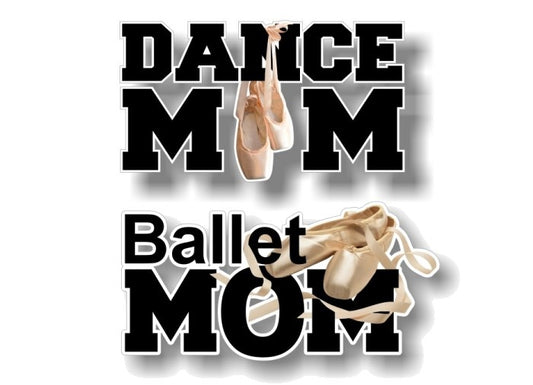 Dance Mom 7" Decal (2 Design Choices) -Street Legal Decals