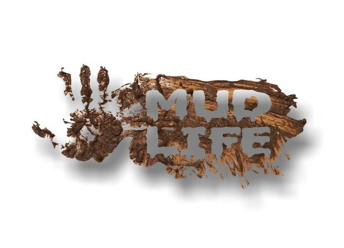 Mud Life 9" Decal -Street Legal Decals