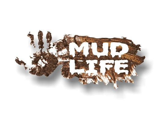 Mud Life 9" Decal -Street Legal Decals