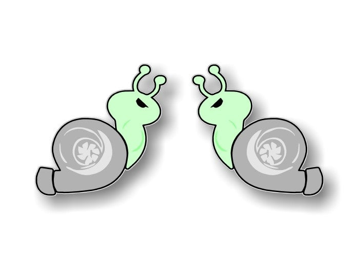 Turbo Snail 4" Decal -Street Legal Decals