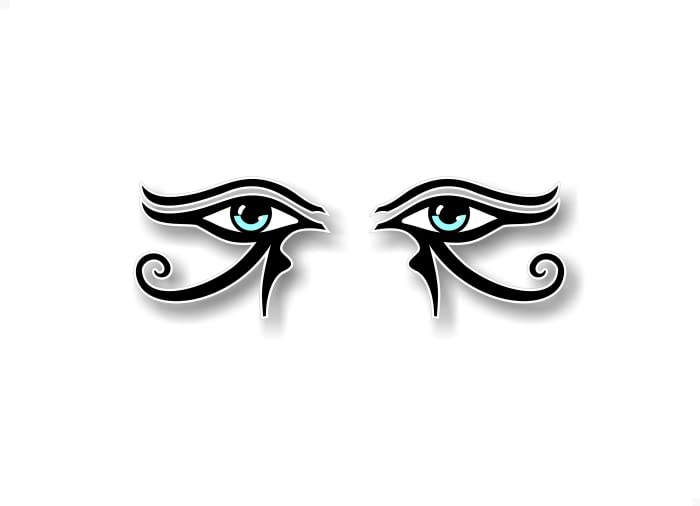 Eyes of RA 9'' Decal – Street Legal Decals