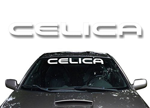 Celica Windshield Banner 32" Decal-Street Legal Decals