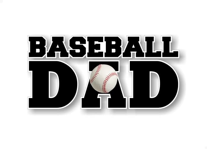 Sports DAD 8'' Decal Soccer Football Hockey Volleyball Basketball Baseball Softball Sports Vinyl Sticker -Street Legal Decals