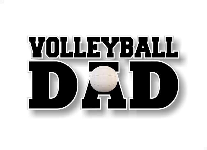 Sports DAD 8'' Decal Soccer Football Hockey Volleyball Basketball Baseball Softball Sports Vinyl Sticker -Street Legal Decals