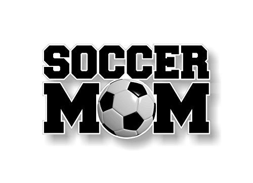 Sports MOM Decal Soccer Football Hockey Volleyball Basketball Baseball Softball Sports Vinyl Sticker -Street Legal Decals