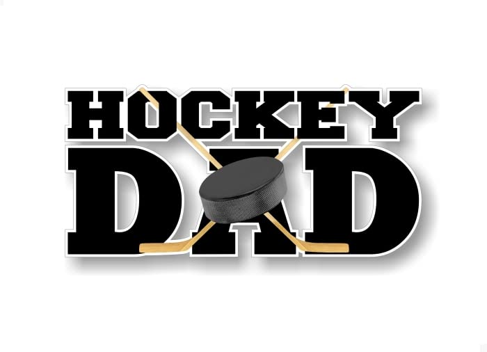 Sports DAD 8'' Decal Soccer Football Hockey Volleyball Basketball Baseball Softball Sports Vinyl Sticker -Street Legal Decals