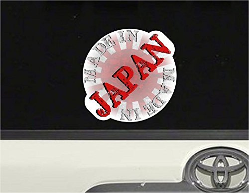 (2) Made in Japan 5" Decals-Street Legal Decals