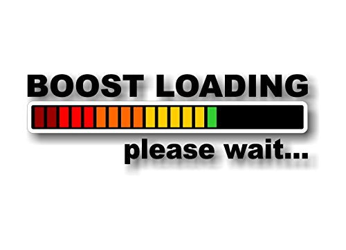 Boost Loading 9" Decal-Street Legal Decals