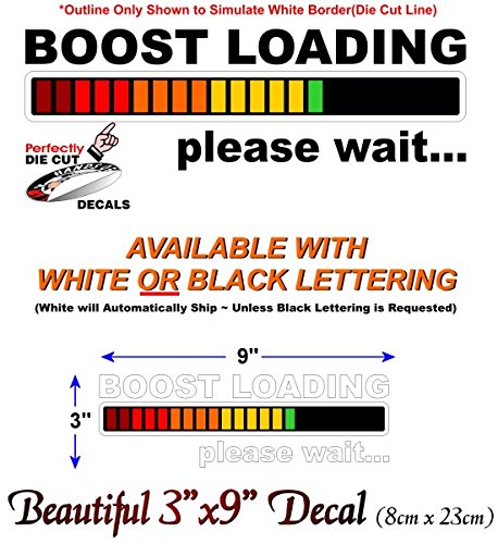 Boost Loading 9" Decal-Street Legal Decals