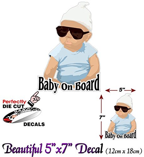 Hangover Carlos Baby On Board 7" Decal-Street Legal Decals