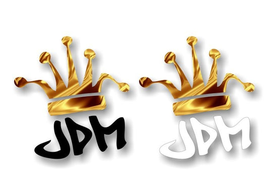 (2) JDM Joker Crown 5.5" Decals -Street Legal Decals